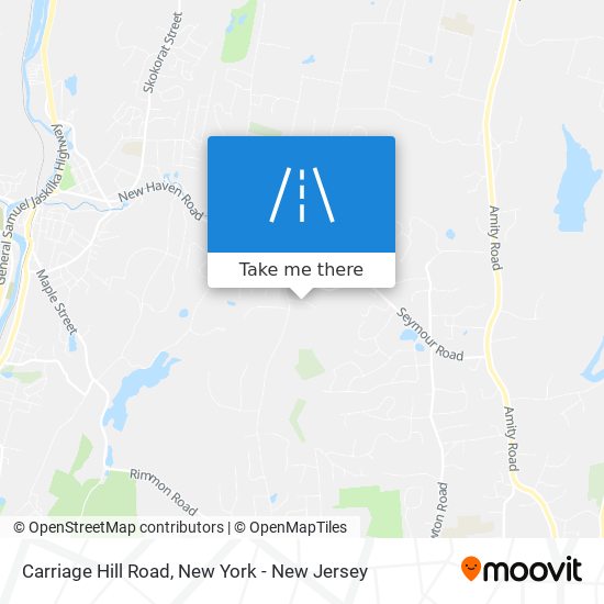 Carriage Hill Road map