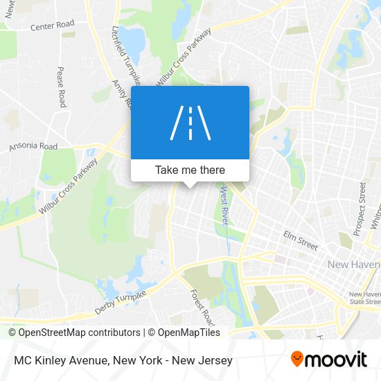 Mapa de MC Kinley Avenue