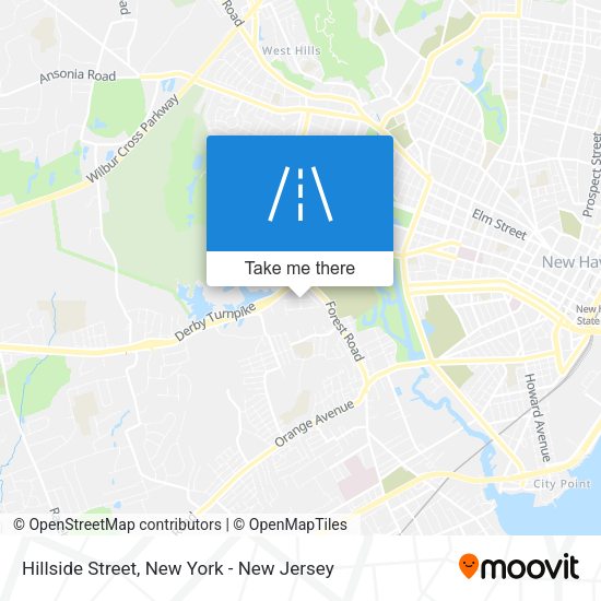 Mapa de Hillside Street
