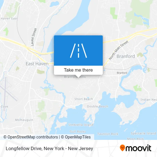 Longfellow Drive map