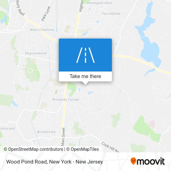 Wood Pond Road map