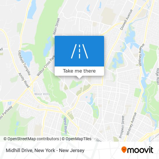 Midhill Drive map