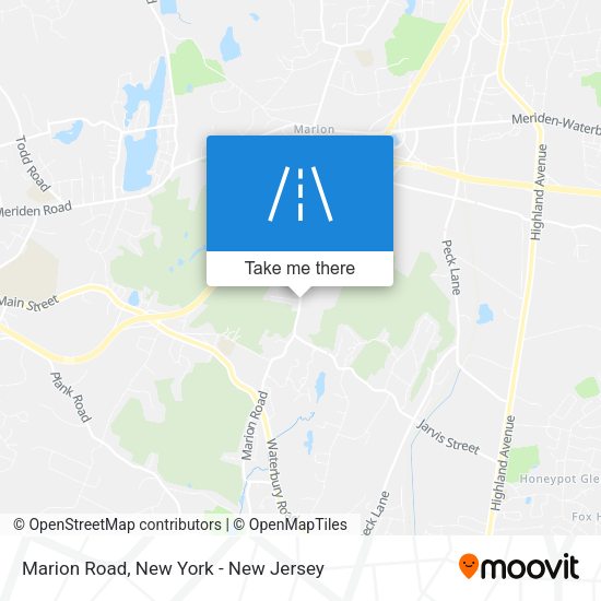 Mapa de Marion Road