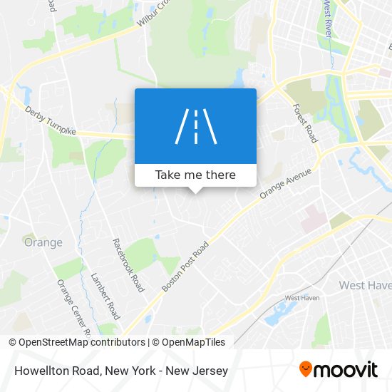 Howellton Road map