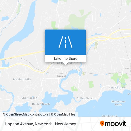 Mapa de Hopson Avenue