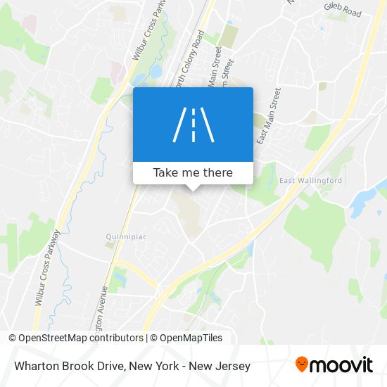 Wharton Brook Drive map