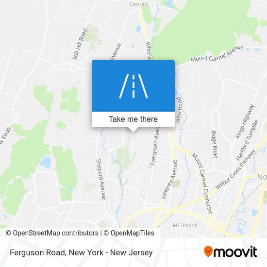 Mapa de Ferguson Road