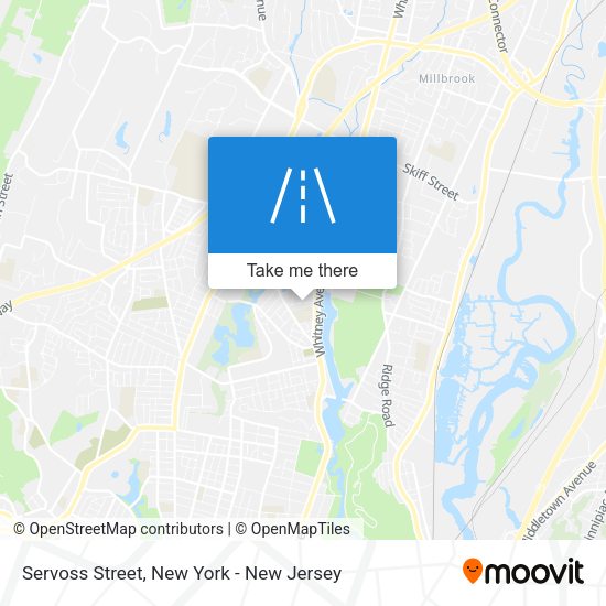 Mapa de Servoss Street