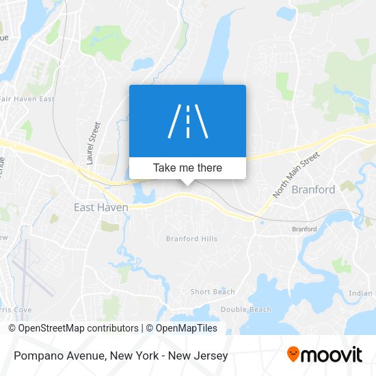 Mapa de Pompano Avenue