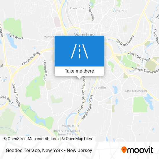 Mapa de Geddes Terrace