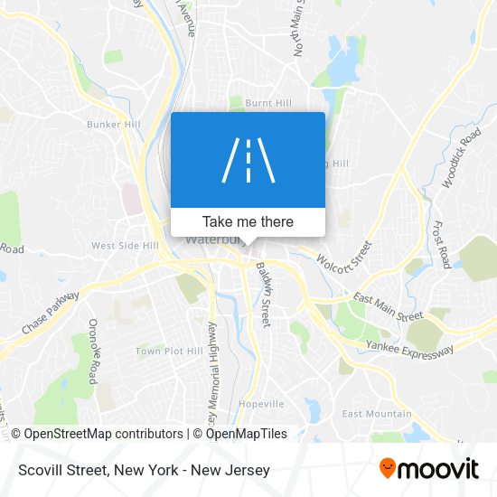 Mapa de Scovill Street