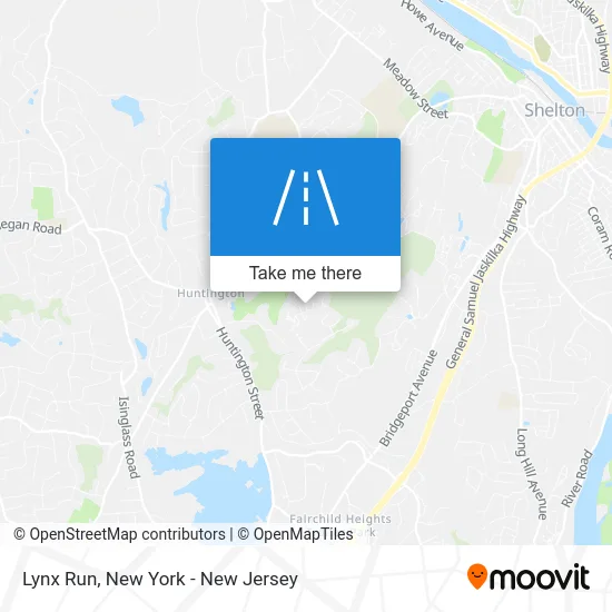 Lynx Run map