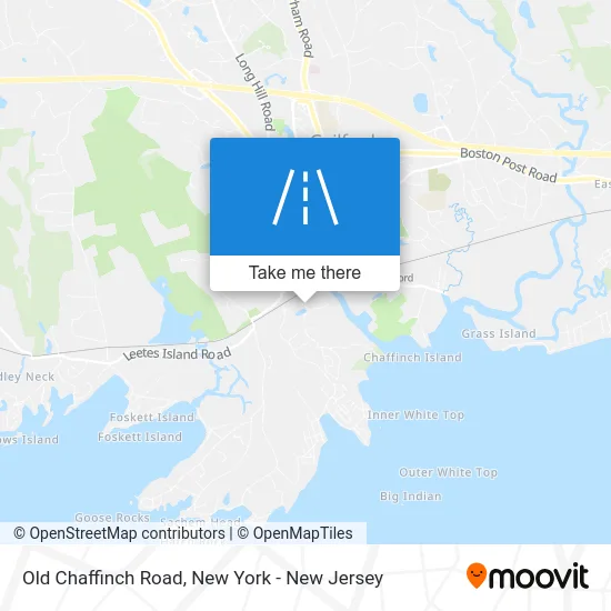 Old Chaffinch Road map