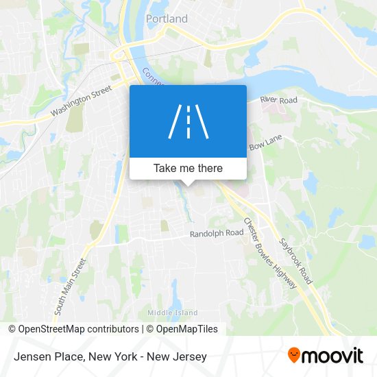 Mapa de Jensen Place