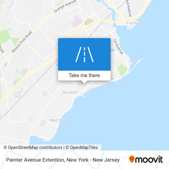 Painter Avenue Extention map