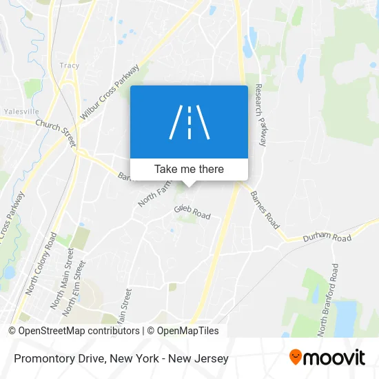 Promontory Drive map