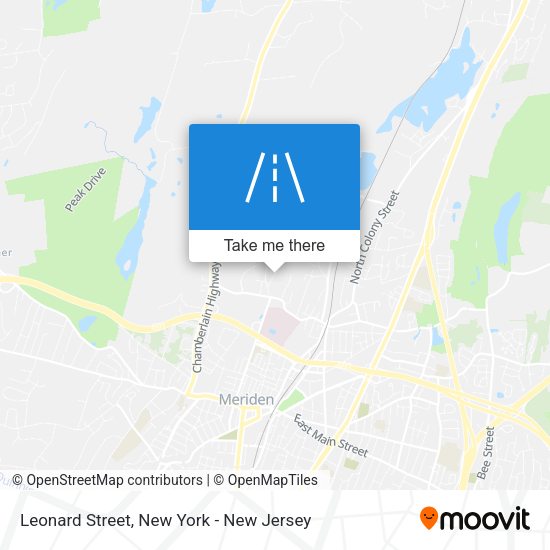 Mapa de Leonard Street
