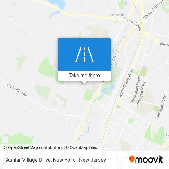 Ashlar Village Drive map
