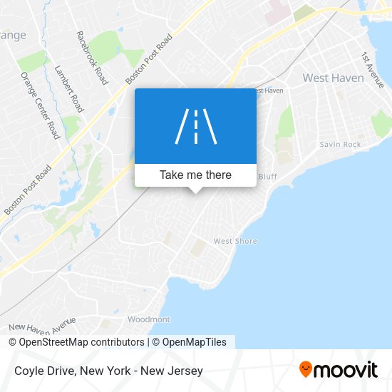 Mapa de Coyle Drive