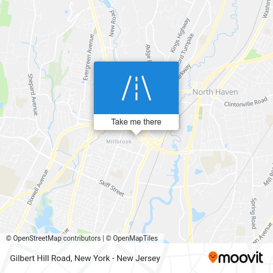 Mapa de Gilbert Hill Road