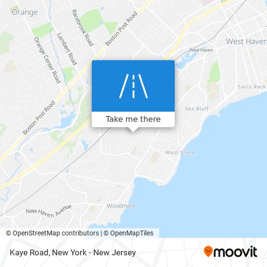 Mapa de Kaye Road