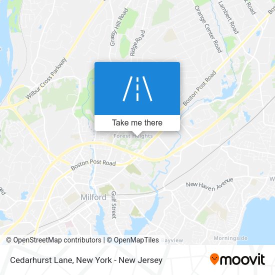 Mapa de Cedarhurst Lane