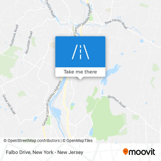 Falbo Drive map