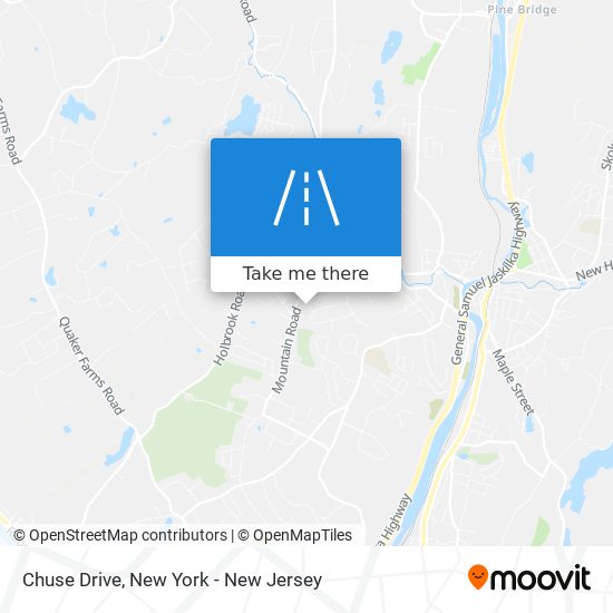 Chuse Drive map