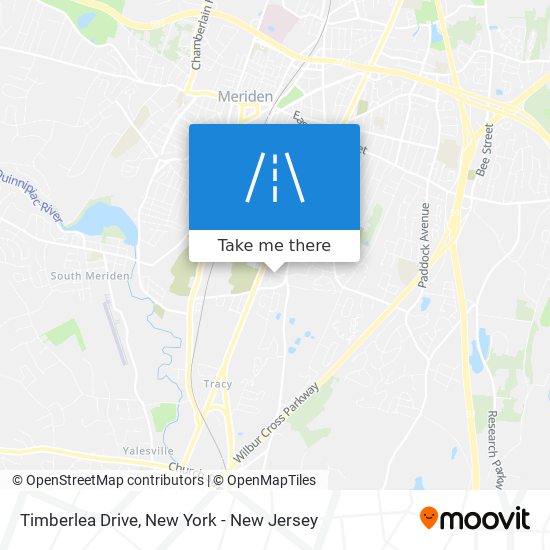 Timberlea Drive map