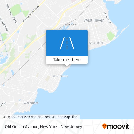 Mapa de Old Ocean Avenue