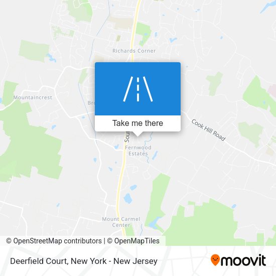 Mapa de Deerfield Court