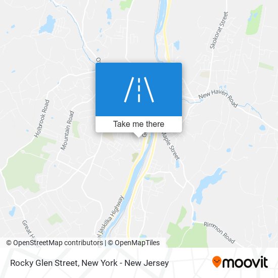 Rocky Glen Street map