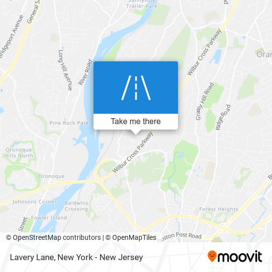 Mapa de Lavery Lane