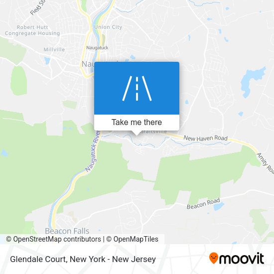 Mapa de Glendale Court