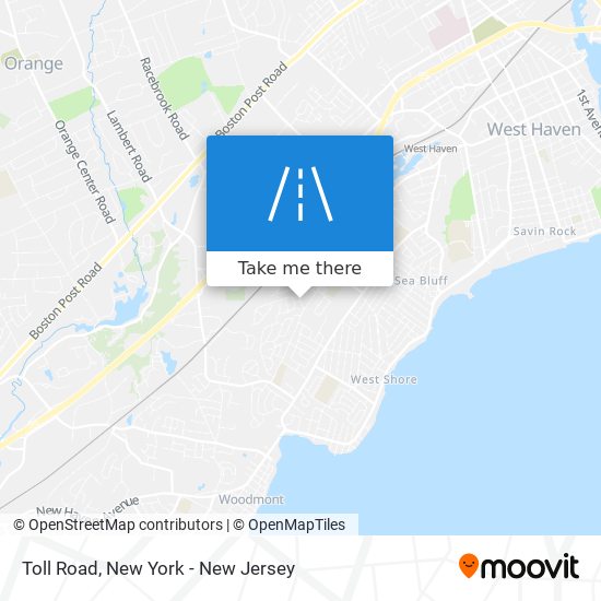 Toll Road map