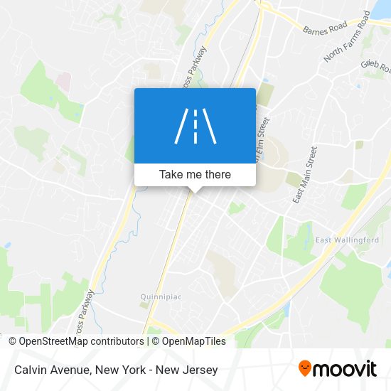 Mapa de Calvin Avenue