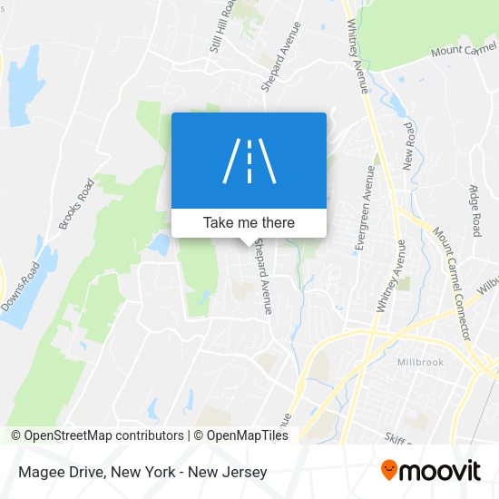 Mapa de Magee Drive