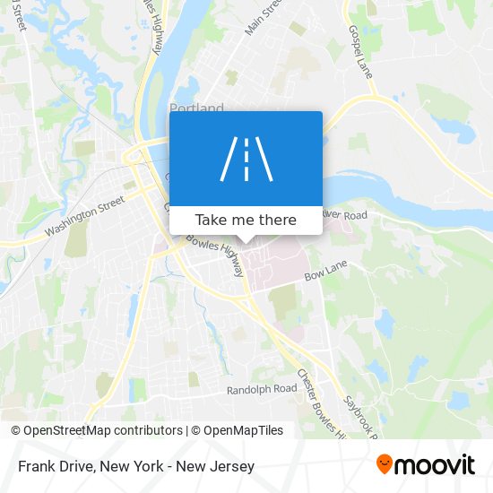 Frank Drive map