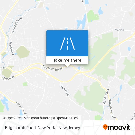 Mapa de Edgecomb Road