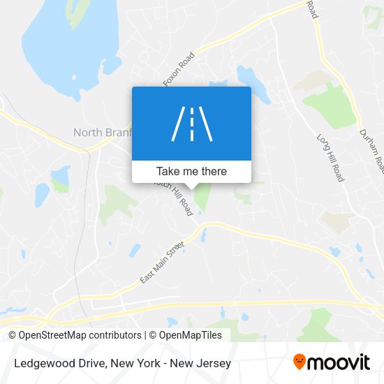 Mapa de Ledgewood Drive