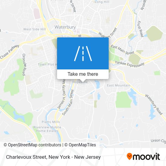 Mapa de Charlevoux Street