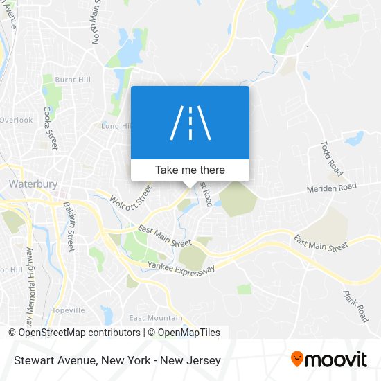 Mapa de Stewart Avenue