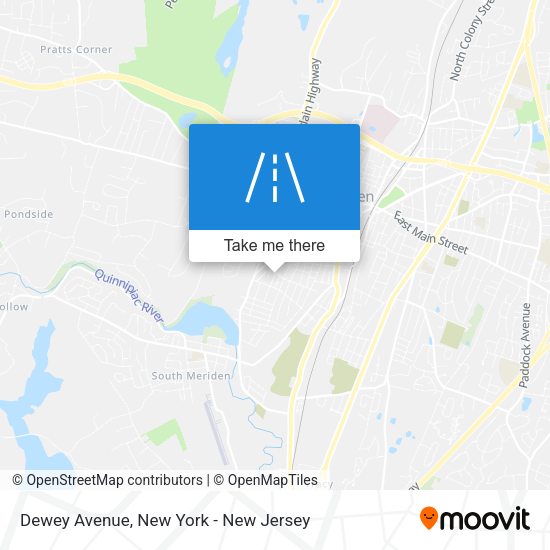 Mapa de Dewey Avenue