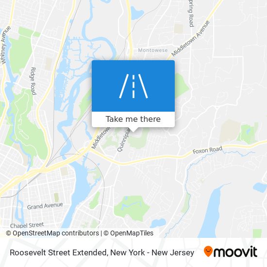 Mapa de Roosevelt Street Extended