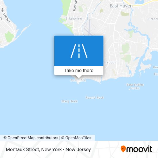 Montauk Street map