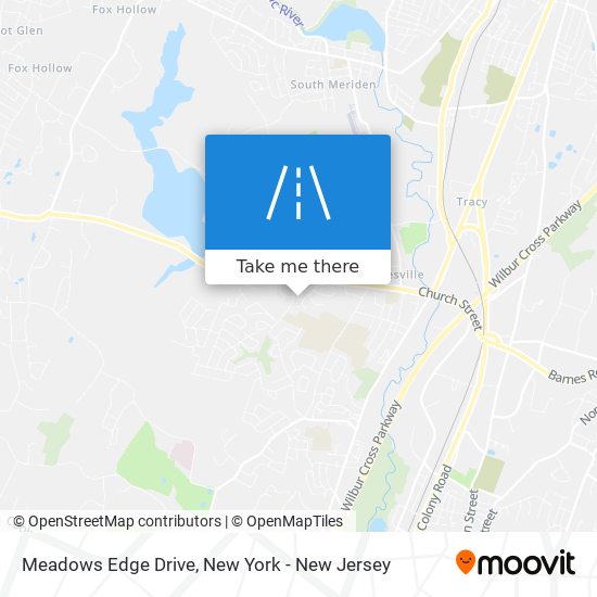 Meadows Edge Drive map