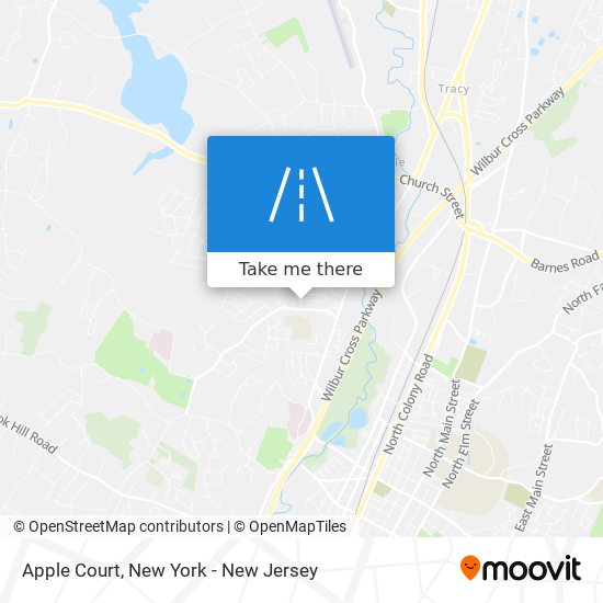 Apple Court map