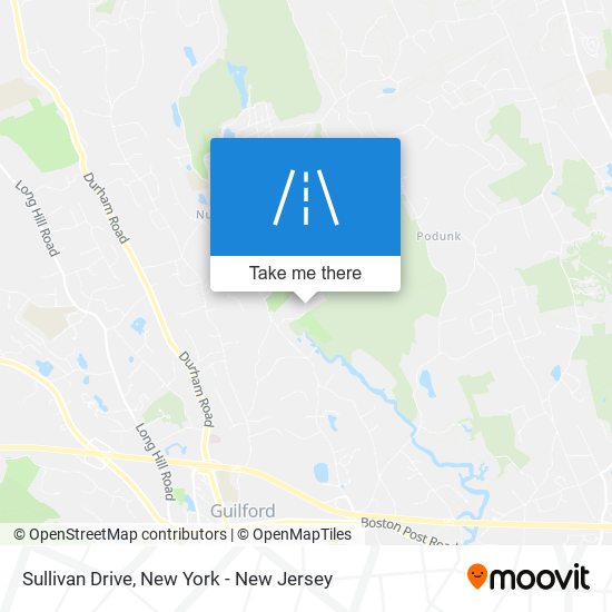 Mapa de Sullivan Drive