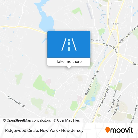 Ridgewood Circle map
