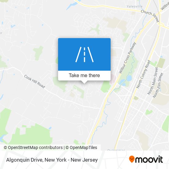 Algonquin Drive map